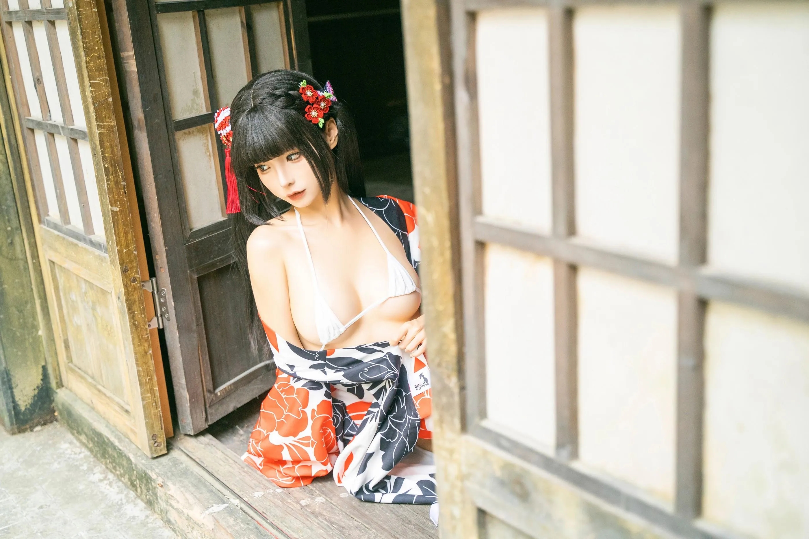 蠢沫沫 – NO.300 2024年04月合集-四月T2订阅1《祭》 [57P]插图